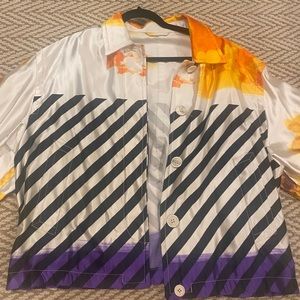 Dries Van Noten Satin Jacket